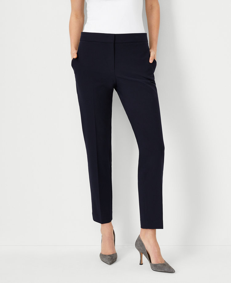 The Ankle Pant in Seasonless Stretch - Curvy Fit