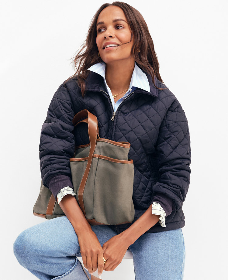 Weekend Collection Garden Canvas Tote Bag