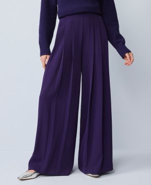 The Triple Pleat Palazzo Pant