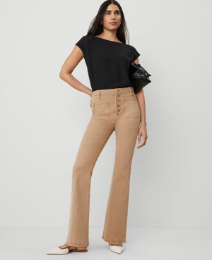 The Patch Pocket Flare Jean
