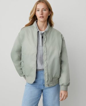 Petite Weekend Collection Bomber Jacket