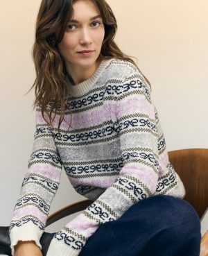 Weekend Collection Relaxed Fair Isle Sweater