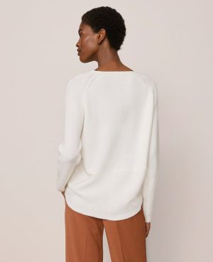 Ribbed Wrap Sweater