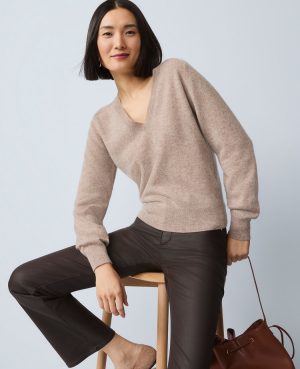 Cashmere V-Neck Sweater