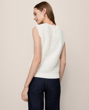 Petite Tweed Sweater Shell