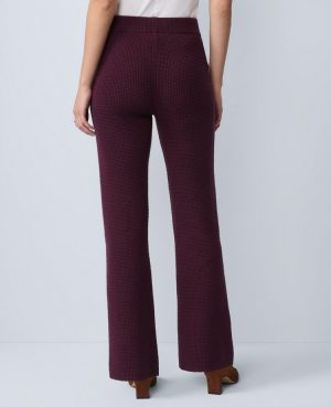 Petite Weekend Collection Waffle Sweater Pant