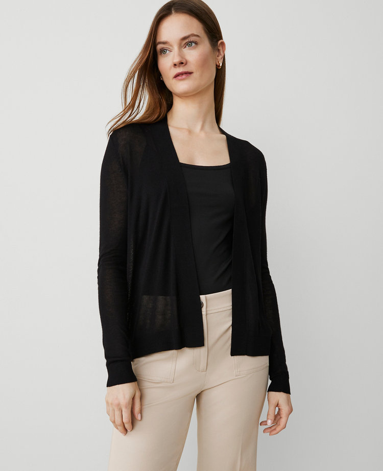 Essential Open Cardigan
