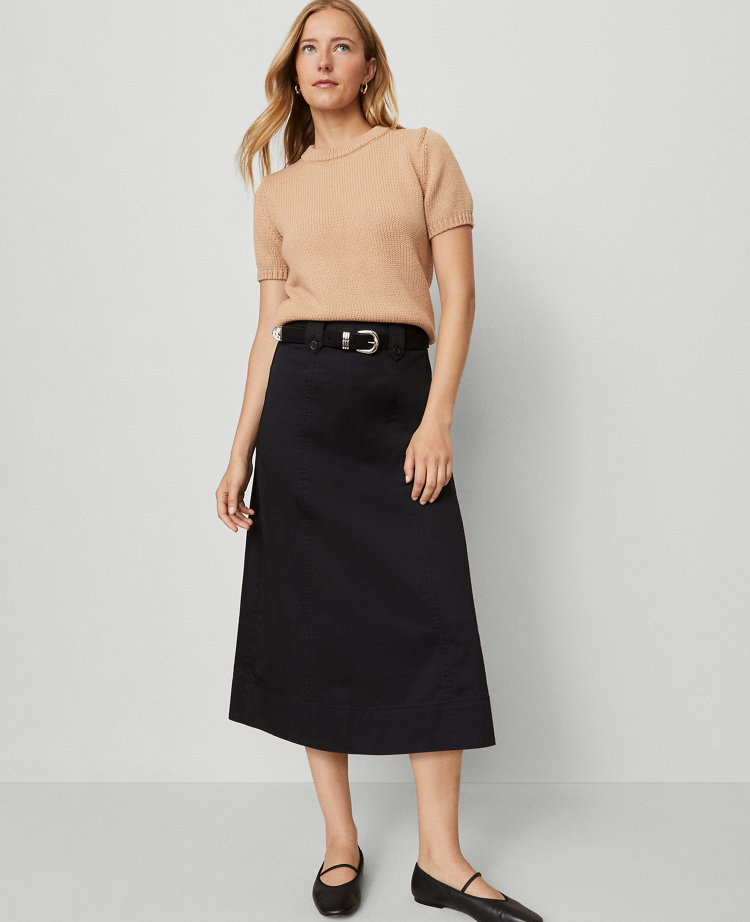 Weekend Collection Full Midi Skirt