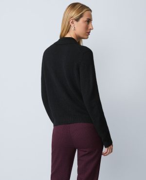 Embellished Collared Cardigan