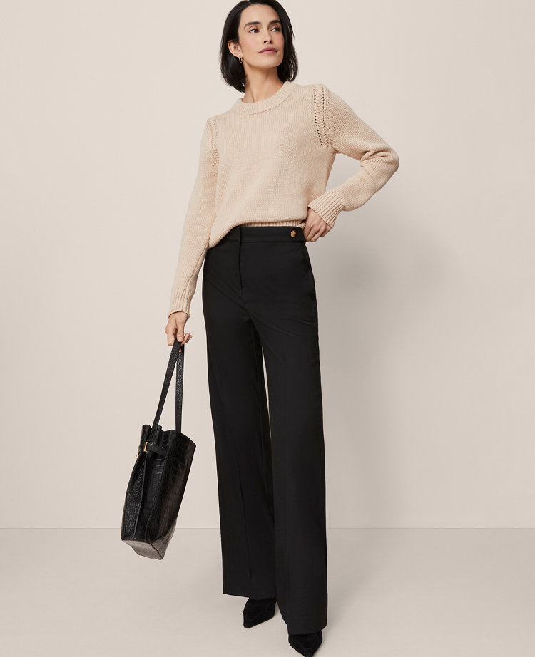The Tailored Wide-Leg Trouser