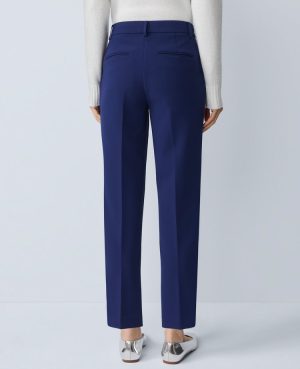 The Eva Ankle Pant in Doubleweave