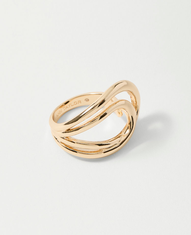 Metal Double Loop Ring