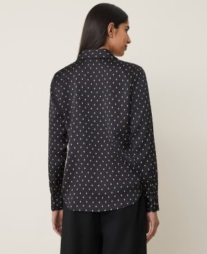 Petite Dotted Essential Shirt