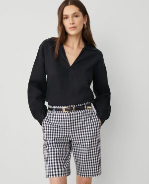 The Petite Boardwalk Short in Plaid