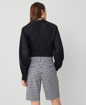 The Petite Boardwalk Short in Plaid