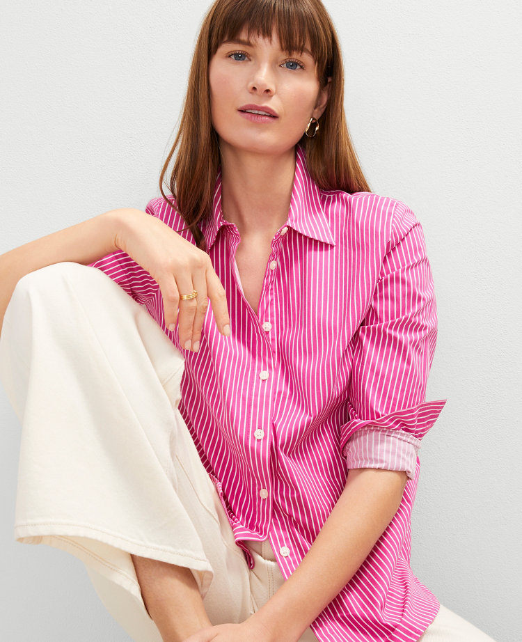 Striped Relaxed Perfect Shirt