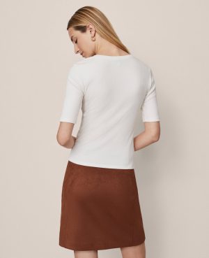 Weekend Collection Lace-Up Top