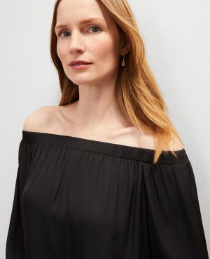 Tall Gathered Off The Shoulder Top