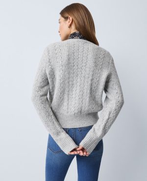 Weekend Collection Pointelle Cardigan