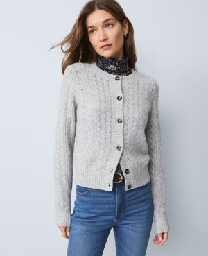 Weekend Collection Pointelle Cardigan