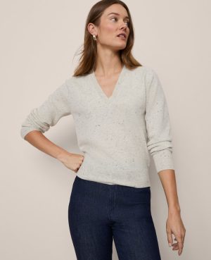 Cashmere V-Neck Sweater