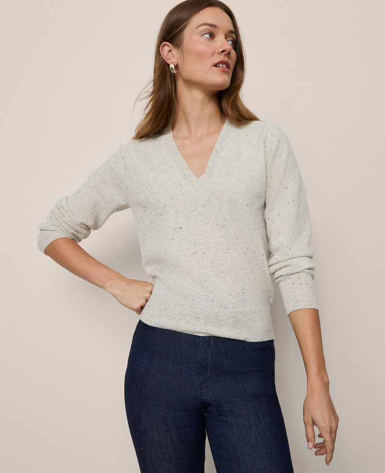 Cashmere V-Neck Sweater