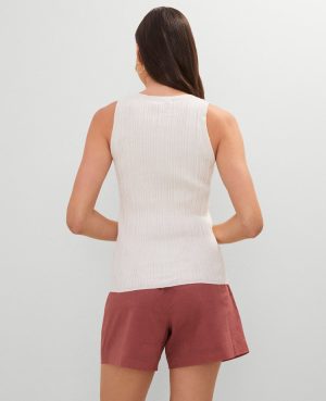 Weekend Collection Ribbed Tank Top