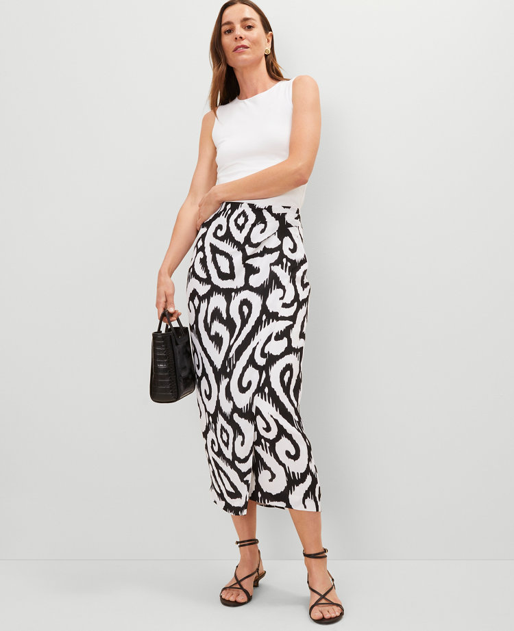 Ikat Sarong Pencil Skirt