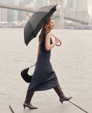 Weekend Collection Crew Neck Flare Midi Dress