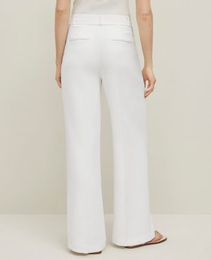The Petite Wide-Leg Pant in Crinkle Crepe
