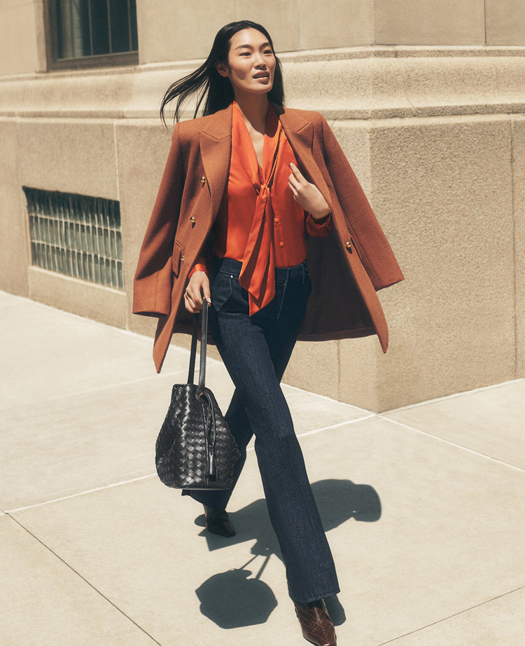 Petite Mid Rise Boot Jean in Rinse Wash