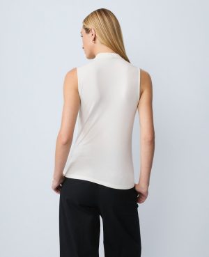 Sleeveless V-Neck Top