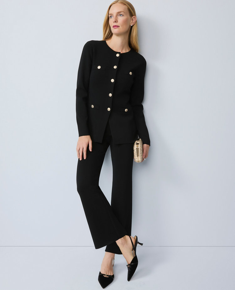 The Petite Flare Sweater Pant