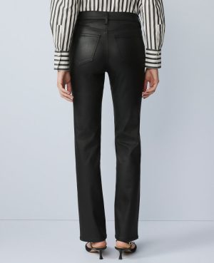 The Petite Coated Perfect Straight Jean