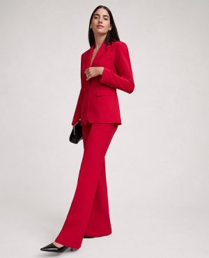 The Flare Trouser in Fluid Crepe