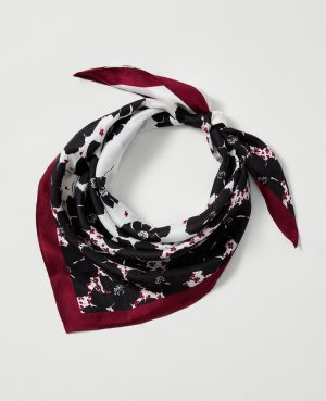Leopold Floral Silk Scarf