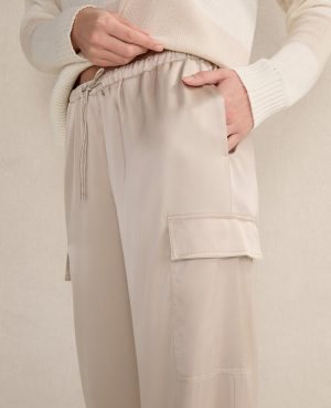 Haven Well Within Washable Silk Cargo Pants